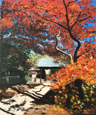 オリジナル-興禅院の紅葉