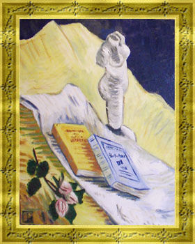 ゴッホ-石膏像のある静物