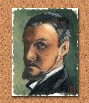 カイユポット-自画像