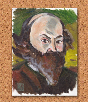 セザンヌ-自画像