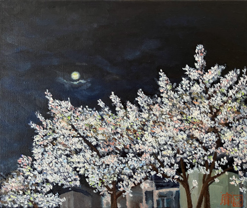 オリジナル-夜桜 2025年